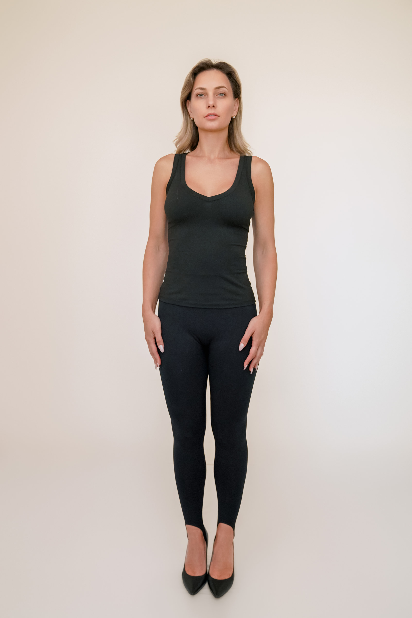 Olesia Prodan in a front-facing full-body pose